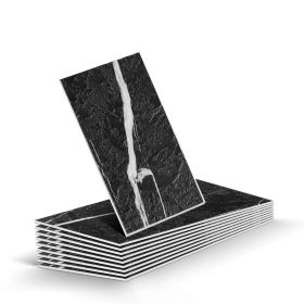 100 Tiles Peel And Stick Backsplash 3 In. X 5.9 In. X 0.12 In. PVC Subway Wall Tile, White ,12 Sq. Ft.Case--Prohibited From Being Sold On Wayfair And