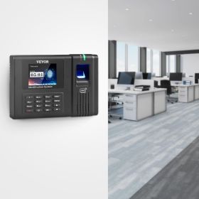 Time Clock, Employee Attendance Machine With Fingerprint, RFID And PIN Punching In One, Standalone Biometric Clock In Machine For Employees Small Busi