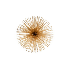 Pilluelo Urchin Medium Gold Sphere