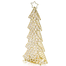 Corteza Cristal Gold Christmas Tree
