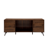 Mid-Century Modern 2-Door 60' TV Stand