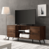 Mid-Century Modern 2-Door 60' TV Stand