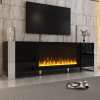 Modern TV Stand with 34.2' Non-heating Electric Fireplace