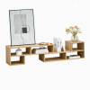 2 Pieces Cube TV Stand,Free Combination Gaming Entertainment Center