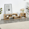 2 Pieces Cube TV Stand,Free Combination Gaming Entertainment Center