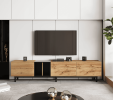 Modern Natural Wood color TV Stand