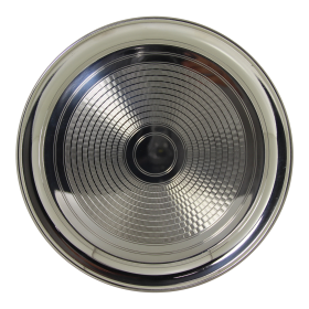Engine Turned 10" Hotel Silver Salver