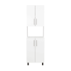 Linden 76,8" Tall Two Cabinets Kitchen Pantry