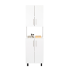Linden 76,8" Tall Two Cabinets Kitchen Pantry