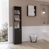 Chelsea 2 Piece Bathroom Set, Black Wengue Finish