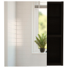 Chelsea 2 Piece Bathroom Set, Black Wengue Finish