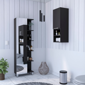 Nashua 2 Piece Bathroom Set, Linen Cabinet