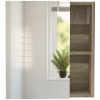 Labelle 2 Piece Bathroom Set,  Medicine Cabinet + Linen Cabinet