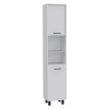 Glendale 2 Piece Kitchen Set, White / Light Oak Finish