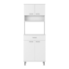 Cala 2 Piece Kitchen Set, Kitchen Island + Kitchen Pantry