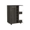 Vassel 2 Piece Living Room Set, Bar Cart + Coffee Table