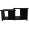 Quincy 2 Piece Living Room Set, Bar Cart + Coffee Table