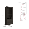 Montenegro 2 Piece Living Room Set, Bar Cart + Bar Cabinet