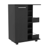 Vassel  2 Piece Living Room Set, Bar Cart + Coffee Table