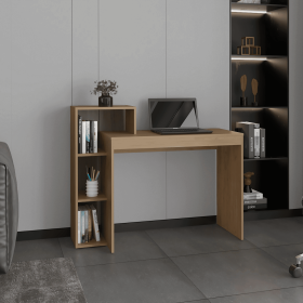 Britt 43" Wide Four Shelves Writting Desk, Home Office
