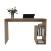 Solid 47" Wide Four Shelves Writting Desk, Home Office