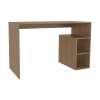 Solid 47" Wide Four Shelves Writting Desk, Home Office