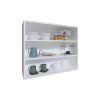 Wally 36" Wide x 30"H 3-Tier Open Wall Cabinet, Wall Shelf, Storage Cabinet