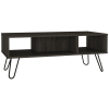 Vassel Coffee Table, Four Legs, Two Shelves