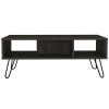 Vassel Coffee Table, Four Legs, Two Shelves