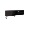 Vulcan 63" Wide Tv Stand with One Cabinet, Three Open Shelves