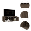 Lyon Tv Stand for TVs up to 55, One Cabinet, Double Door