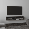 Eco Floating Tv Stand 59" Wide with Two Shelves
