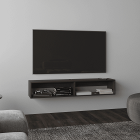 Eco Floating Tv Stand 59" Wide with Two Shelves
