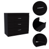 Zurich Three Drawers Dresser