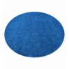 Rugsotic Carpets Hand Knotted Loom Silk 10'x10' Round Area Rug Solid