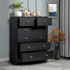 5-layer 6-drawer Filing Cabinet   Storage Cabinet   Storage Unit - Black