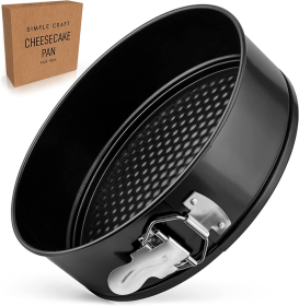 Simple Craft Cheesecake Pan - Springform Pan with Safe Non-Stick Coating