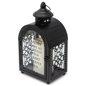 In Loving Memory Bereavement Filigree Lantern