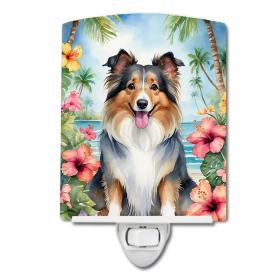 Sheltie Ceramic Night Light