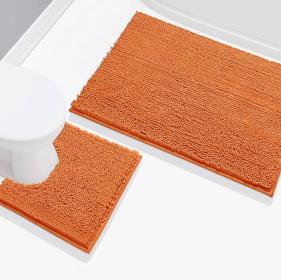 30"x20" - Hunter Green Soft Cozy Plush Chenille Bath Mat