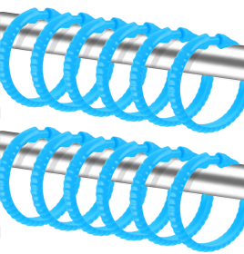 White Vinyl Shower Curtain Liner Waterproof (70" x 72")