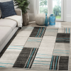 Modern Geometric Soft Thick Area Rug - 208