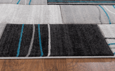Modern Geometric Soft Thick Area Rug - 208