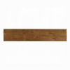 72" Oak Solid and Manufactured Wood Floor Shelf Console Table With Shelves