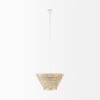 Light Brown Six Tier Hanging Chandelier
