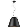 Knell 1-Light Matte Black Pendant