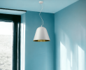 Knell 1-Light White Pendant