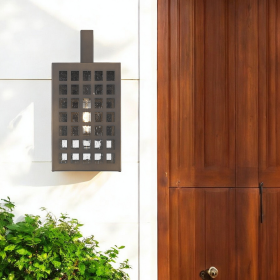 Letzel 1-Light Oil-Rubbed Bronze Wall Light