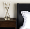 19" Brass Metal Six Light Novelty Table Lamp