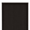 79" Modern Black Pantry Cabinet with Five Shelves